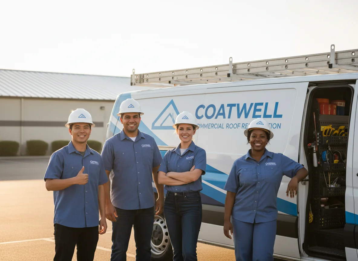Commercial roof coating company in Stewartsville, NJ